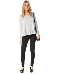 Женская серая футболка от Ella Moss