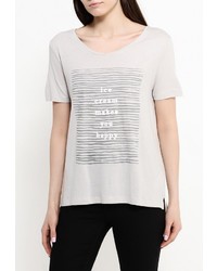 Женская серая футболка от Baon