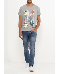 Мужская серая футболка от Befree