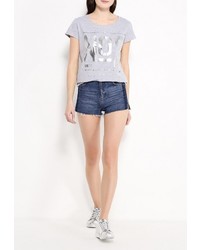 Женская серая футболка от Besh