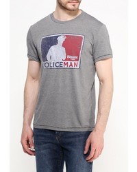 Мужская серая футболка от Blauer