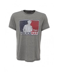 Мужская серая футболка от Blauer