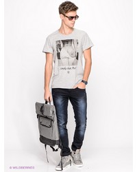 Мужская серая футболка от Boom Bap Wear