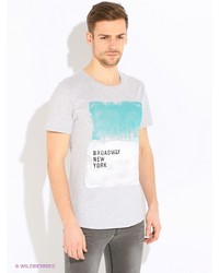 Мужская серая футболка от Broadway