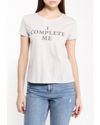 Женская серая футболка от Broadway