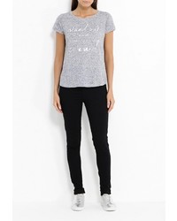 Женская серая футболка от Broadway