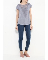 Женская серая футболка от Broadway