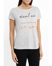 Женская серая футболка от Broadway