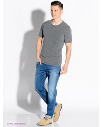 Мужская серая футболка от Calvin Klein