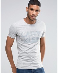 Мужская серая футболка от Calvin Klein Jeans