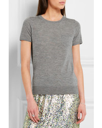 Женская серая футболка от J.Crew