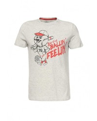 Мужская серая футболка от Celio