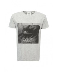 Мужская серая футболка от Cheap Monday