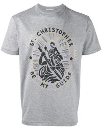 Мужская серая футболка от Christopher Kane