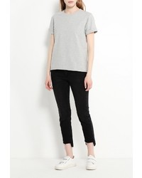 Женская серая футболка от Cocos