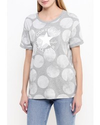 Женская серая футболка от Converse