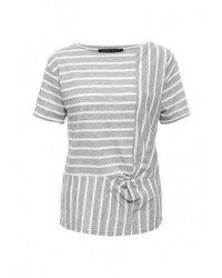 Женская серая футболка от Coquelicot