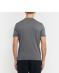 Мужская серая футболка от Incotex