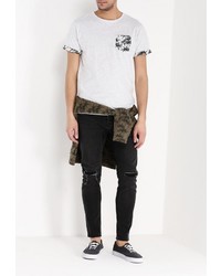 Мужская серая футболка от D-struct