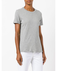 Женская серая футболка от Frame