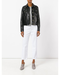 Женская серая футболка от Frame