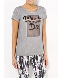 Женская серая футболка от Dimensione Danza