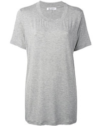 Женская серая футболка от Dondup