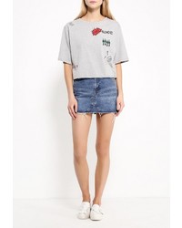 Женская серая футболка от Dorado