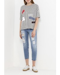 Женская серая футболка от Dorado