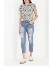 Женская серая футболка от Dorado