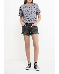 Женская серая футболка от Dorado