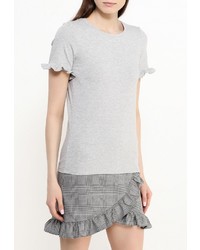 Женская серая футболка от Dorothy Perkins