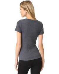 Женская серая футболка от LnA