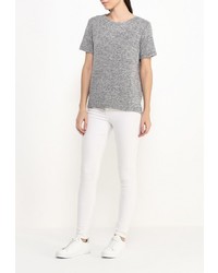 Женская серая футболка от DRYWASH