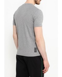 Мужская серая футболка от EA7