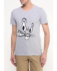 Мужская серая футболка от Eleven Paris