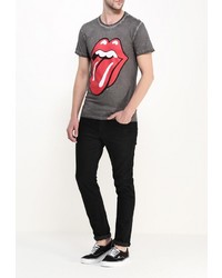 Мужская серая футболка от Eleven Paris