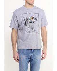 Мужская серая футболка от F5