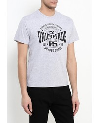 Мужская серая футболка от F5