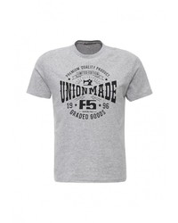 Мужская серая футболка от F5