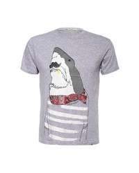 Мужская серая футболка от F5