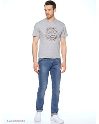 Мужская серая футболка от F5