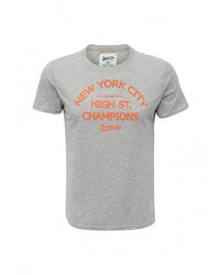 Мужская серая футболка от Frank NY