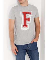 Мужская серая футболка от Frank NY