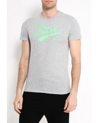 Мужская серая футболка от Frank NY