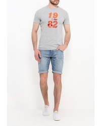 Мужская серая футболка от Frank NY