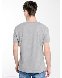 Мужская серая футболка от Fred Mello