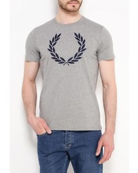 Мужская серая футболка от Fred Perry