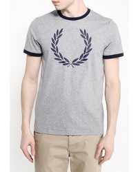 Мужская серая футболка от Fred Perry