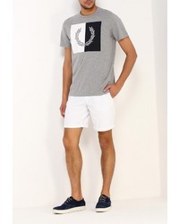 Мужская серая футболка от Fred Perry